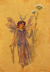 Une fée, étude de costume pour Le Songe d
